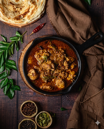 Chicken coconut curry in just 20 minutes, big on flavours of roasted spices and coconut.