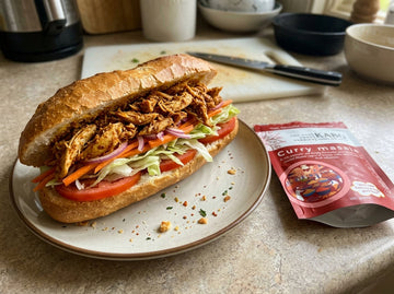 20-Minute Curry Chicken Rolls Recipe
