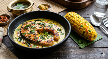 Grilled Salmon with KABO Moilee Sauce. The coastal favorite is just too good to miss