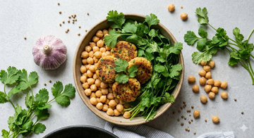 The Absolute Best gluten free Recipe for Deep Fried Chickpea Patties