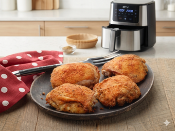 Quick & Juicy Air Fryer Chicken with Kabo Curry Masala