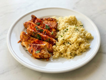 Yoghurt-marinated grilled chicken with KABO Curry Masala
