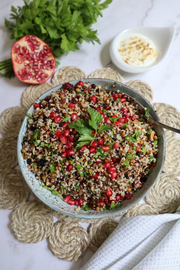 Vegan power bowl with KABO Curry Masala