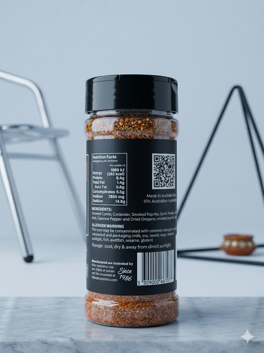 "Kabo Red Ripper BBQ Rub for that great tasting Indian twist grilled meat and vegetables"