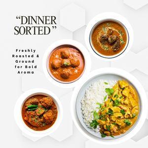 Kabo Indian curry gift set – four regional blends, all ready in 20 minutes