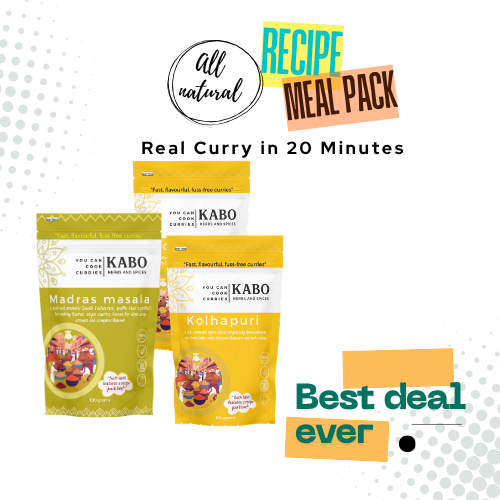 KABO 3-Pack Indian Curry Bundle – Choose Your Combination