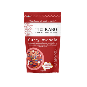 KABO Curry Masala 100g – Authentic All-Purpose Indian Curry Blend – Ready in 20 Minutes
