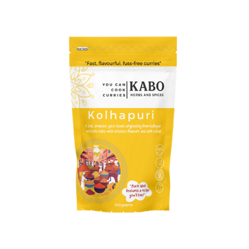 KABO Kolhapuri 100g – Fiery Western Indian Curry Blend – Ready in 20 Minutes