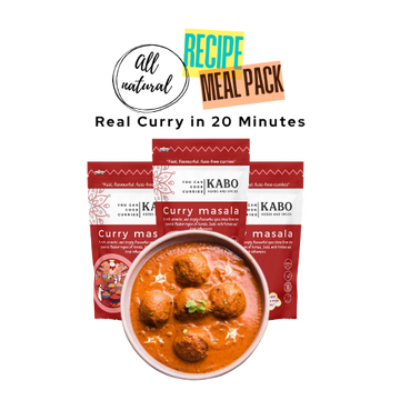 KABO Curry Masala 100g – Authentic All-Purpose Indian Curry Blend – Ready in 20 Minutes