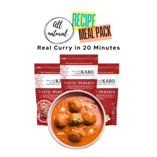 KABO Curry Masala 100g – Authentic All-Purpose Indian Curry Blend – Ready in 20 Minutes