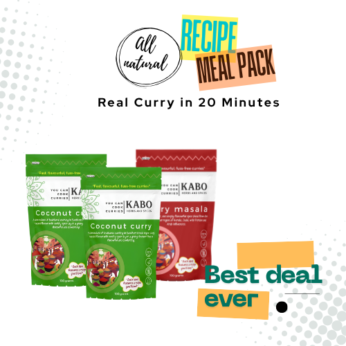KABO 3-Pack Indian Curry Bundle – Choose Your Combination